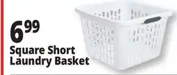 Ocean State Job Lot Square Short Laundry Basket offer