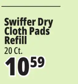 Ocean State Job Lot Swiffer Dry Cloth Pads Refill offer