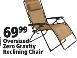 Ocean State Job Lot Oversized Zero Gravity Reclining Chair offer