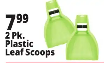 Ocean State Job Lot Plastic Leaf Scoops 2-Count offer