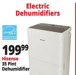 Ocean State Job Lot Hisense 35 Pint Dehumidifier offer