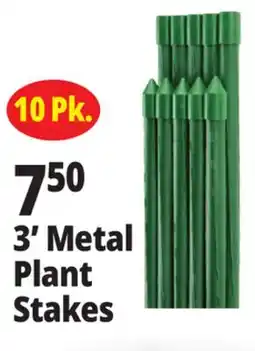 Ocean State Job Lot 3' Metal Plant Stakes offer