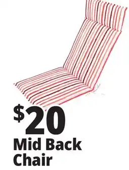 Ocean State Job Lot Mid Back Chair offer