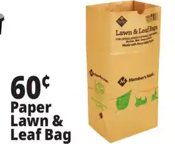 Ocean State Job Lot Paper Lawn & Leaf Bag offer