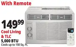 Ocean State Job Lot Cool Living & TLC 5,000 BTU Window Air Conditioner With Remote offer