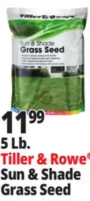 Ocean State Job Lot Tiller & Rowe Sun & Shade Grass Seed offer