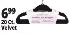 Ocean State Job Lot 20 Ct. Velvet Hangers offer