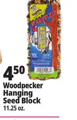 Ocean State Job Lot Woodpecker Hanging Seed Block offer
