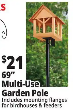 Ocean State Job Lot 69 Multi-Use Garden Pole offer