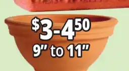 Ocean State Job Lot TerraCotta Planters offer
