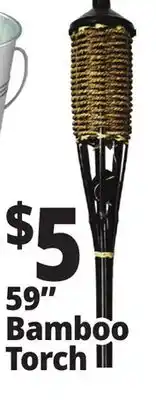 Ocean State Job Lot 59 Bamboo Torch offer