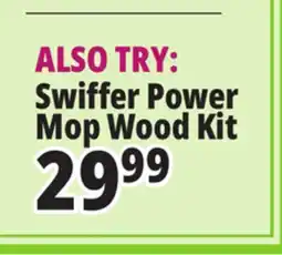 Ocean State Job Lot Swiffer Power Mop Wood Kit offer