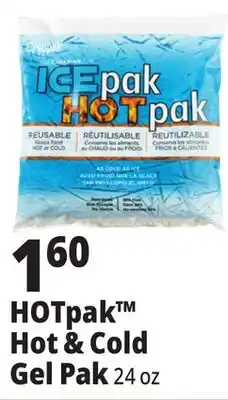 Ocean State Job Lot Cryopak HOTpak Hot & Cold Gel Pak offer