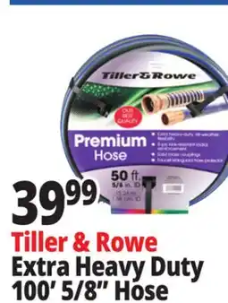 Ocean State Job Lot Tiller & Rowe Extra Heavy Duty 100' 5/8 Hose offer