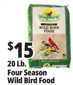 Ocean State Job Lot 20 Lb. Four Season Wild Bird Food offer
