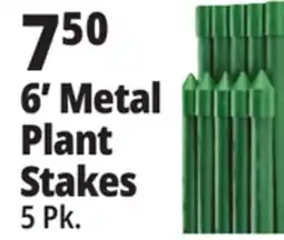 Ocean State Job Lot 6' Metal Plant Stakes offer