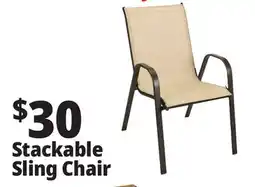 Ocean State Job Lot Stackable Sling Chair offer