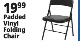 Ocean State Job Lot Padded Vinyl Folding Chair offer