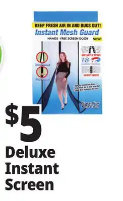 Ocean State Job Lot Deluxe Instant Screen offer