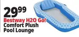 Ocean State Job Lot Bestway H2O Go! Comfort Plush Pool Lounge offer