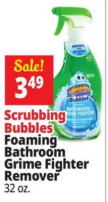 Ocean State Job Lot Scrubbing Bubbles Foaming Bathroom Grime Fighter Remover offer