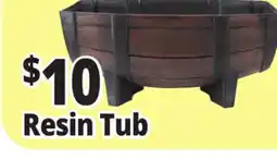 Ocean State Job Lot Resin Tub offer