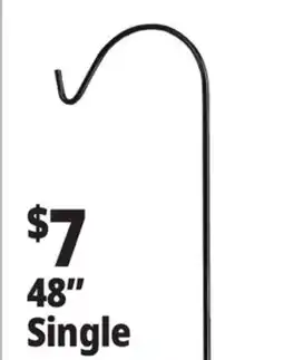 Ocean State Job Lot 48 Single Shepherd Hooks offer