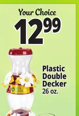 Ocean State Job Lot Plastic Double Decker offer