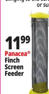 Ocean State Job Lot Panacea Finch Screen Feeder offer