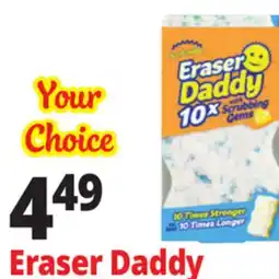 Ocean State Job Lot Eraser Daddy offer