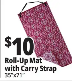 Ocean State Job Lot Roll UP Mat with Carry Strap offer