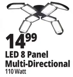 Ocean State Job Lot LED 8 Panel Multi-Directional offer