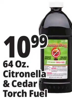 Ocean State Job Lot 64 oz. Citronella & Cedar Torch Fuel offer