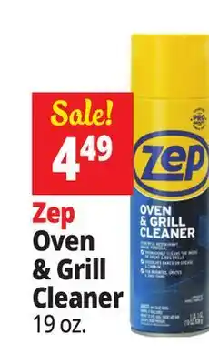 Ocean State Job Lot Zep Oven & Grill Cleaner offer