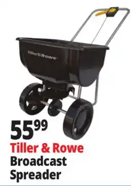 Ocean State Job Lot Tiller & Rowe Broadcast Spreader offer