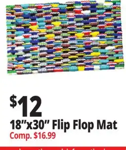 Ocean State Job Lot 18x30 Flip Flop Mat offer