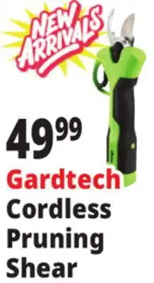 Ocean State Job Lot Gardtech Cordless Pruning Shear offer