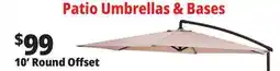 Ocean State Job Lot 10' Round Offset Umbrella offer