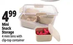Ocean State Job Lot Mini Snack Storage offer