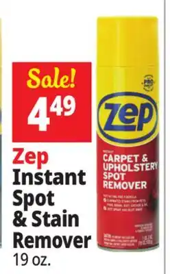 Ocean State Job Lot Zep Instant Spot & Stain Remover offer