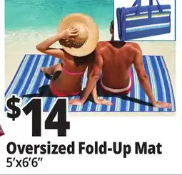 Ocean State Job Lot Oversized Fold-Up Mat offer