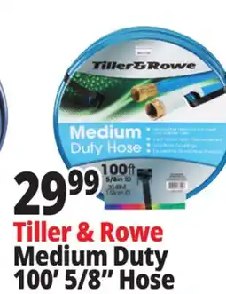 Ocean State Job Lot Tiller & Rowe Medium Duty 100' 5/8 Hose offer