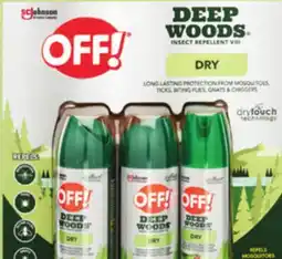Ocean State Job Lot OFF! 3 Pk. Deep Woods Dry offer