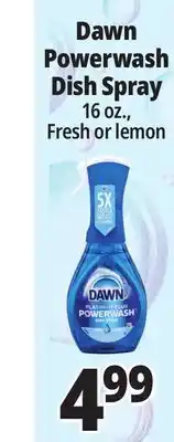 Ocean State Job Lot Dawn Powerwash Dish Spray offer