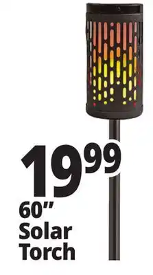 Ocean State Job Lot 60 Solar Torch offer