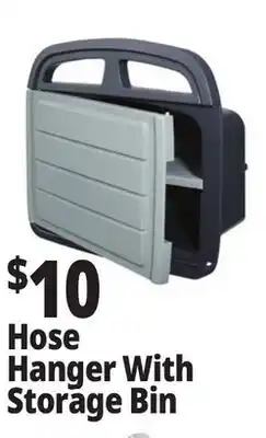 Ocean State Job Lot Hose Hanger With Storage Bin offer