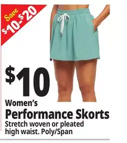 Ocean State Job Lot Women's Performance Skorts offer