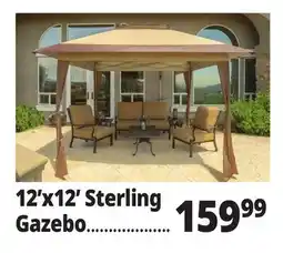 Ocean State Job Lot 12'x12' Sterling Gazebo offer