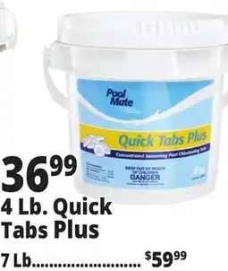 Ocean State Job Lot Pool Mate Quick Tabs Plus offer