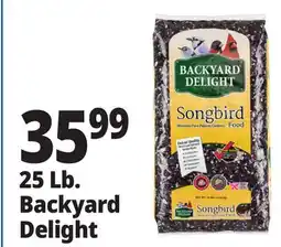 Ocean State Job Lot 25 Lb. Backyard Delight offer